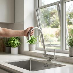 window-kitchen-tap-modern-kitchen-sink-faucet-metallic-handle